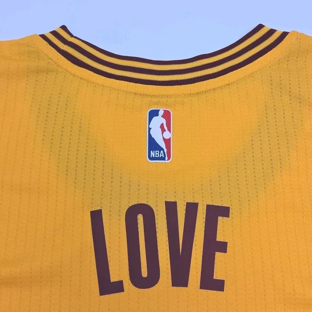 Cleveland Cavaliers Basketball Jersey Swingman Kevin Love #0 Sz Large Cavs NBA
